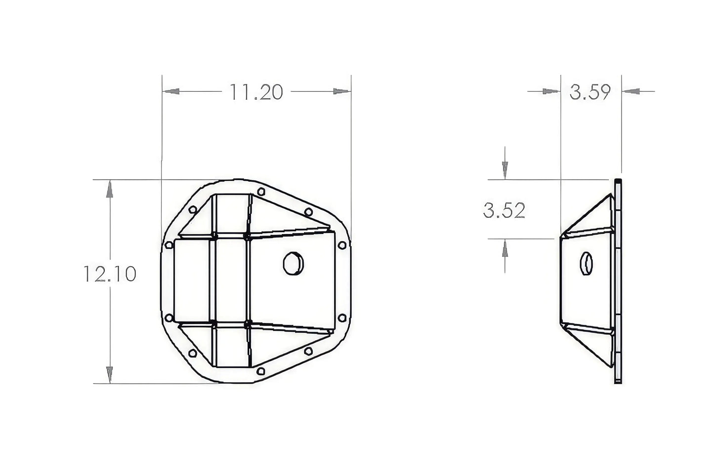 Ruff Stuff Specialties Dana 60 / Dana 70 Differential Cover